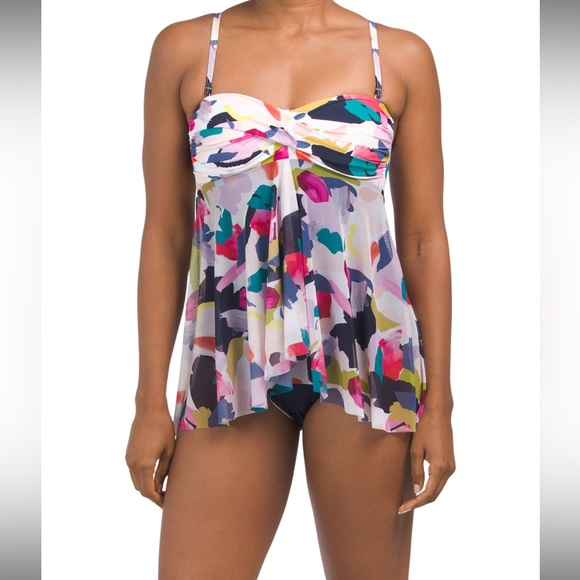 🎉LAST PIECE 🎉 PROFILE BY GOTTEX
Canvas One-Piece Swimsuit - Picture 2 of 9